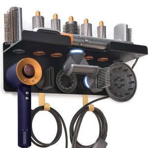 Wall Mount Holder Compatible for Dyson Hair Dryer & AirWrap